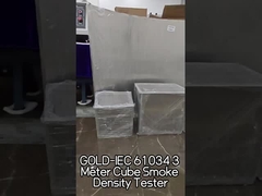 IEC 61034 3 Meter Cube Smoke Density Tester